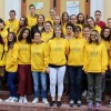 Olasz cserediákok a gimnáziumban Olasz cserediákok a gimnáziumban